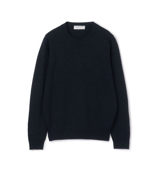 TOMORROWLAND MENS「TOMORROWLAND tricot メリノベーシック クルーネックプルオーバー」|ニット・セーター|68 ネイビー系