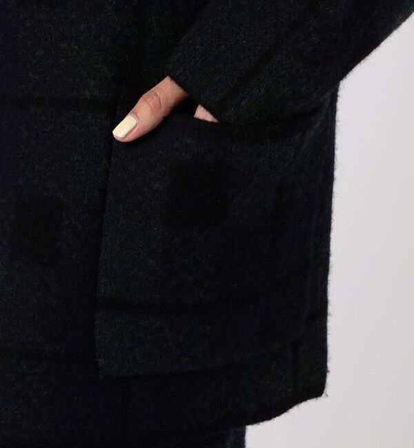 TOMORROWLAND GOODS「【別注】V::room タータンチェック フーデッドコート」|その他|