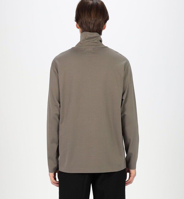 TOMORROWLAND MENS「60/3スビンコットン タートルネック ロングスリーブカットソー」|Tシャツ・カットソー|