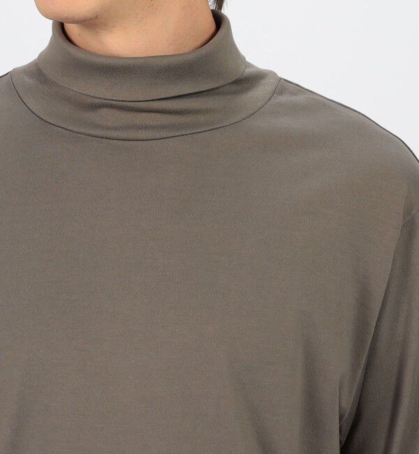 TOMORROWLAND MENS「60/3スビンコットン タートルネック ロングスリーブカットソー」|Tシャツ・カットソー|