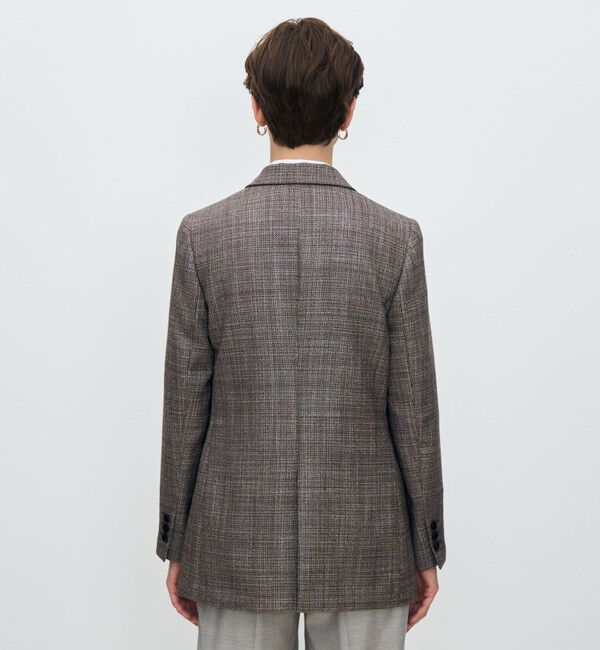 TOMORROWLAND collection「SILK AIR ERICA ダブルブレストジャケット」|テーラードジャケット|