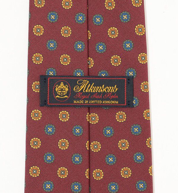 TOMORROWLAND GOODS「Atkinsons アイリッシュポプリン 小紋柄ネクタイ」|ネクタイ・蝶ネクタイ|