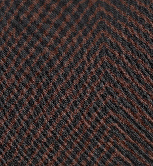 TOMORROWLAND GOODS「Bleck シルクプリント ヘリンボーン柄ネクタイ」|ネクタイ・蝶ネクタイ|