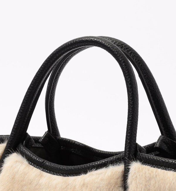 TOMORROWLAND GOODS「TOMORROWLAND フェイクファー トートバッグ」|トートバッグ|