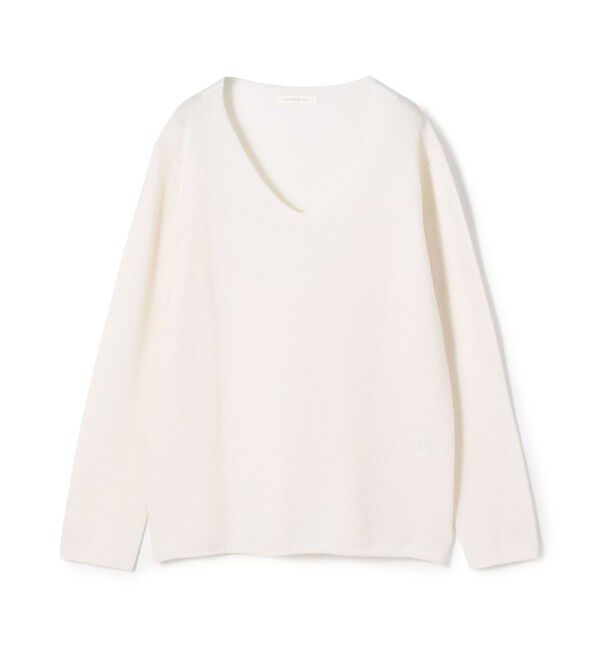 GALERIE VIE「スコットランドカシミヤ Vネックプルオーバー」|ニット・セーター|11 ホワイト