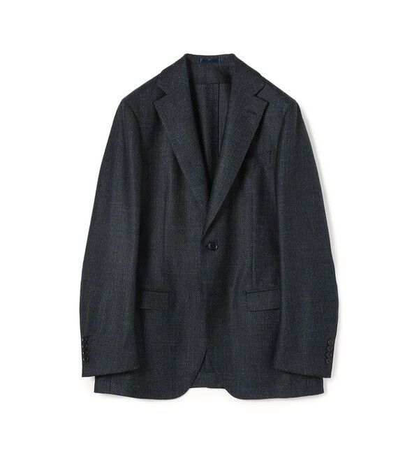 TOMORROWLAND MENS「ウールシルクカシミヤ シングルブレステッド 2Bジャケット SILK AIR LORO PIANA」|テーラードジャケット|58 ダークグリーン系