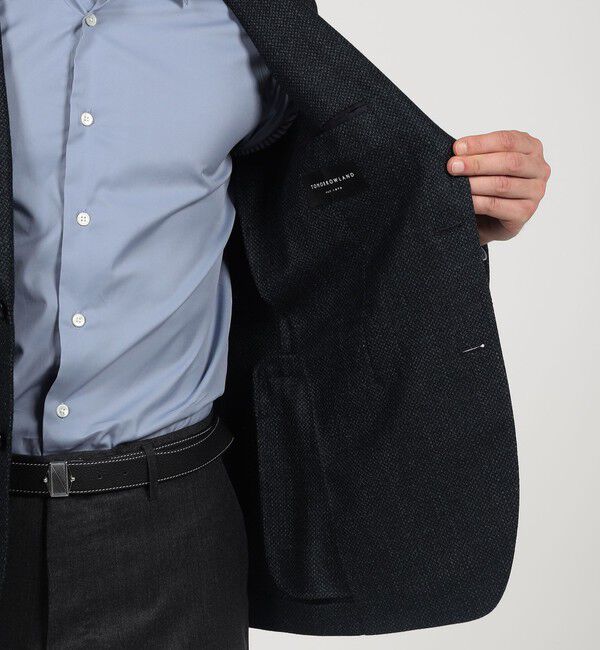 TOMORROWLAND MENS「ウールシルクカシミヤ シングルブレステッド 2Bジャケット SILK AIR LORO PIANA」|テーラードジャケット|