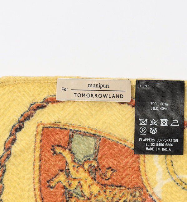 TOMORROWLAND GOODS「【別注】MANIPURI CART スカーフ」|バンダナ・スカーフ|