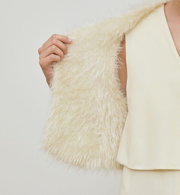 DES PRES「ベビーキッドモヘヤ Vネックベスト」|ベスト・ジレ|