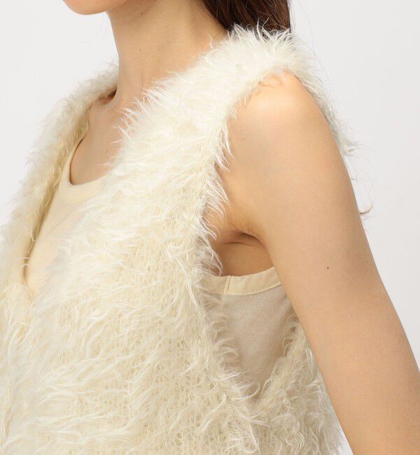 DES PRES「ベビーキッドモヘヤ Vネックベスト」|ベスト・ジレ|