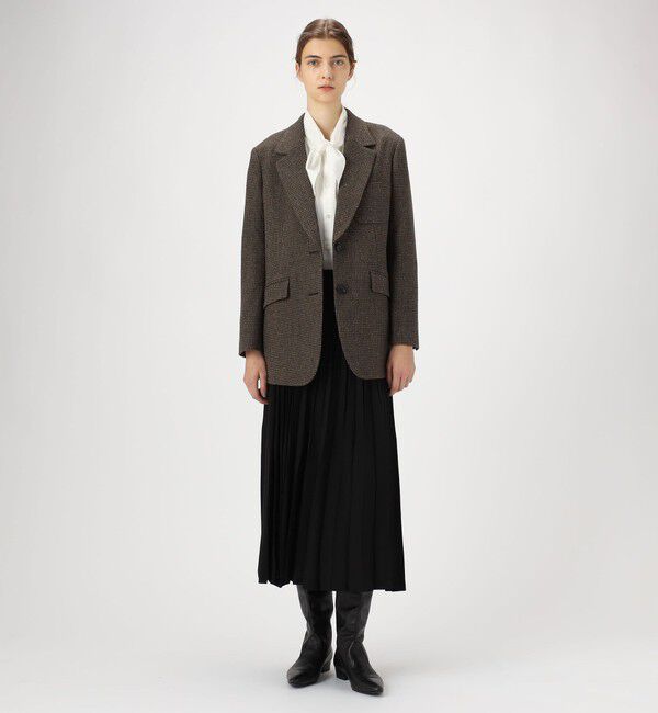 Ballsey「フレンチウールツイード テーラードジャケット」|テーラードジャケット|