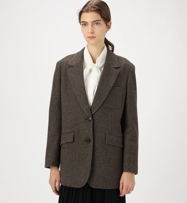 Ballsey「フレンチウールツイード テーラードジャケット」|テーラードジャケット|
