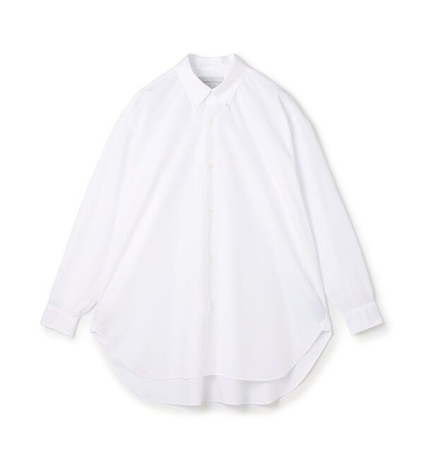 TOMORROWLAND MENS「コットンブロード ボタンダウン ロングシャツ」|シャツ・ブラウス|11 ホワイト