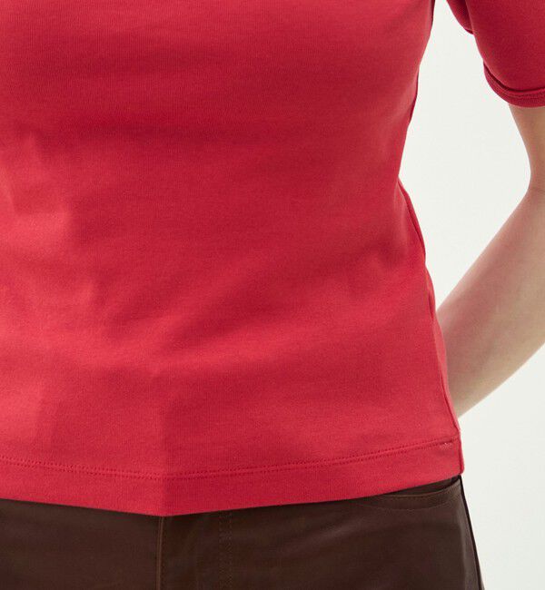 MACPHEE「シルキーリブ ボートネックプルオーバー」|Tシャツ・カットソー|