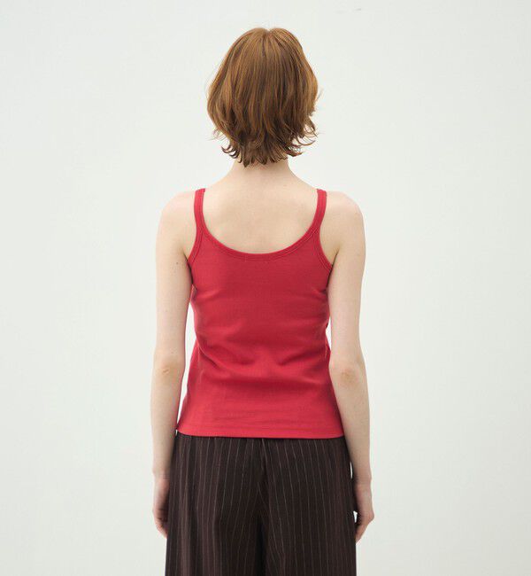 MACPHEE「シルキーリブ キャミソール」|キャミソール|