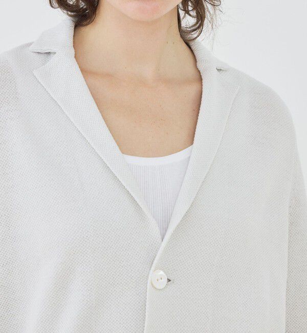 GALERIE VIE「ドライカノコ コンパクトジャケット」|カーディガン|