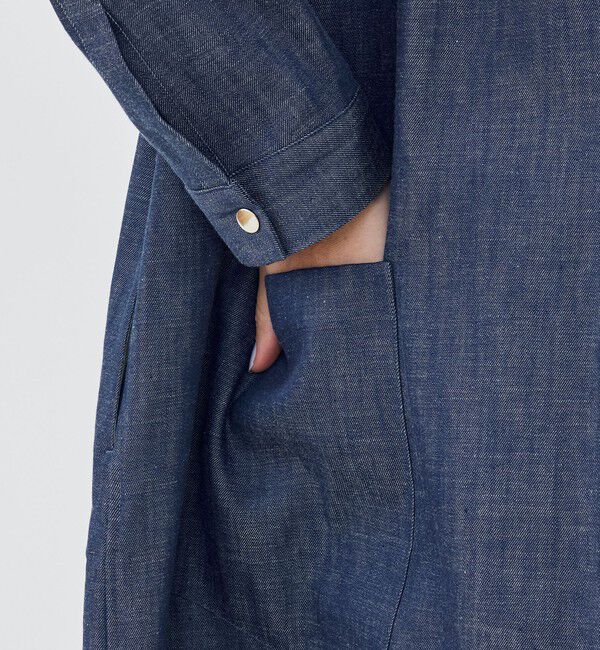 GALERIE VIE「ステイブルーデニム シャツワンピース」|ワンピース|