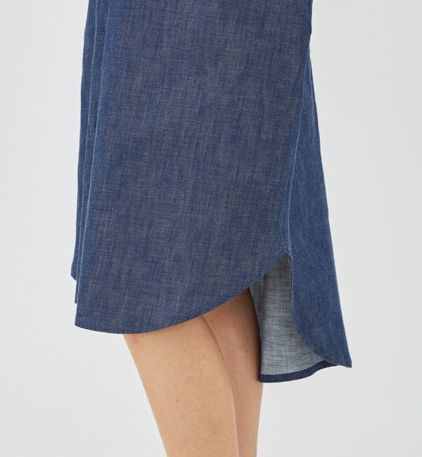 GALERIE VIE「ステイブルーデニム シャツワンピース」|ワンピース|