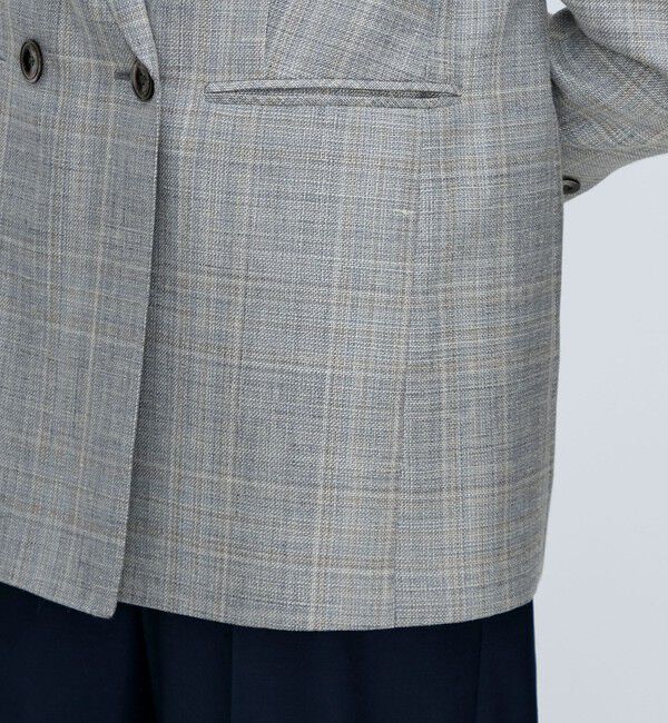 TOMORROWLAND collection「SUMMERTIME ダブルブレストジャケット」|テーラードジャケット|