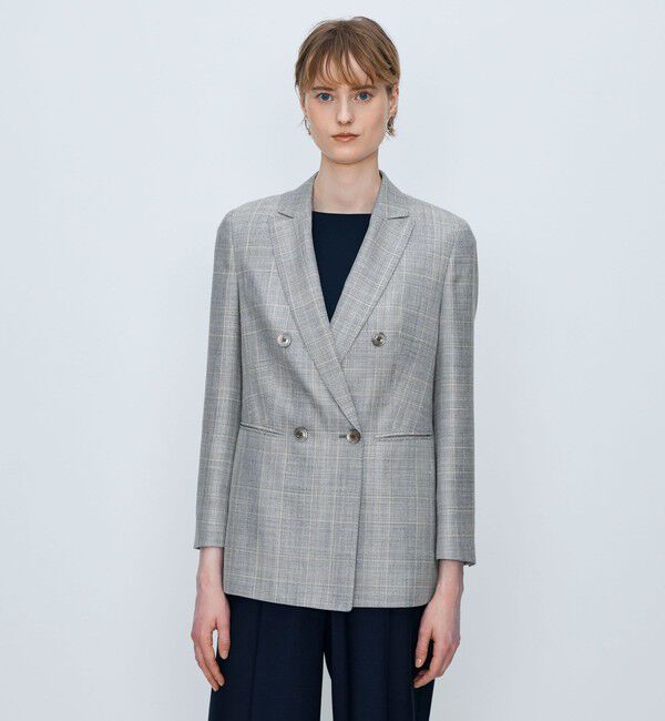 TOMORROWLAND collection「SUMMERTIME ダブルブレストジャケット」|テーラードジャケット|