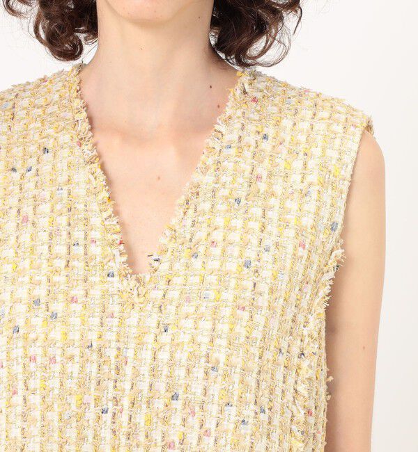 Ballsey「ブライトヤーンツイード セミフレアプルオーバー」|プルオーバー|