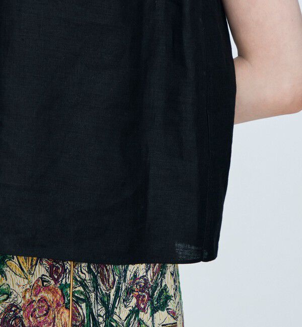 TOMORROWLAND collection「フィグリーフエンブロイダリー スタンドネックブラウス」|シャツ・ブラウス|