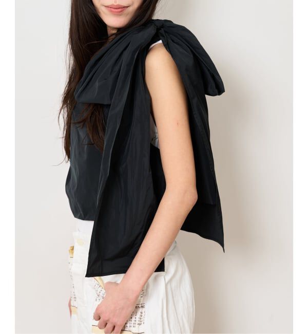  「ONE SHOULDER TAFFETA ブラウス」|シャツ・ブラウス|