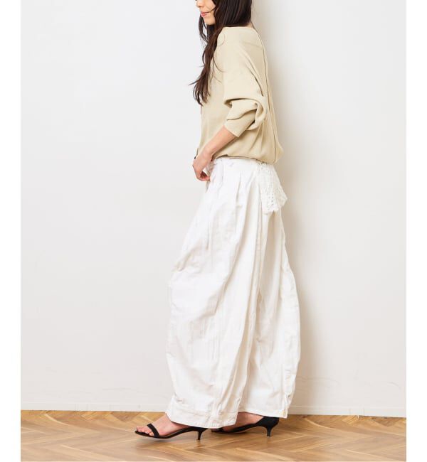  「2WAYワイドネックルーズKNIT CARDIGAN TOPS：ニット」|ニット・セーター|