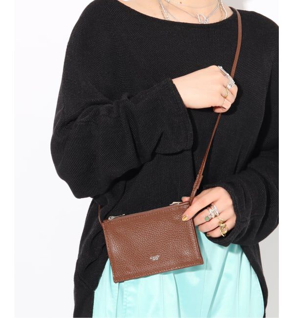  「【blancle/ ブランクレ】S.LETHER Double multi case」|ショルダー・メッセンジャー|