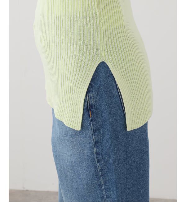  「SEEALL BOLD RIB TOP SAW63 KJ602：ニット」|ニット・セーター|