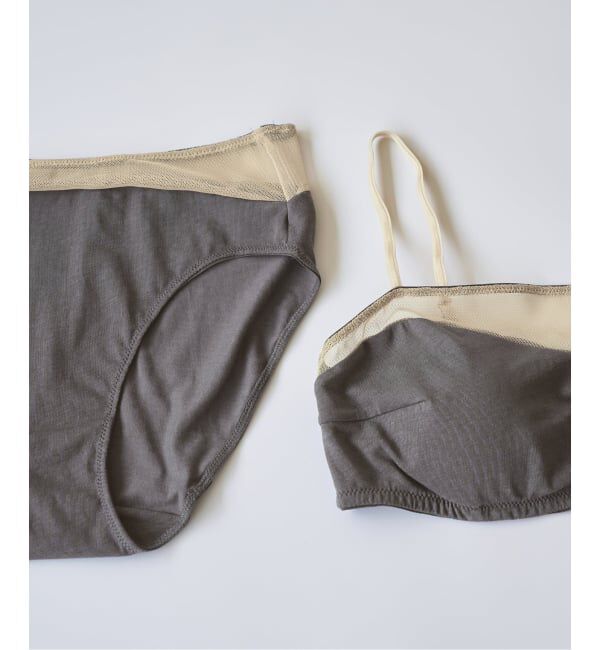 EMILYWEEK「【接触冷感】COOL メッシュトリムブラ」|インナー|