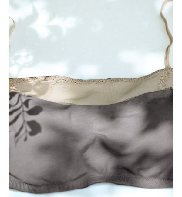 EMILYWEEK「【接触冷感】COOL メッシュトリムブラ」|インナー|