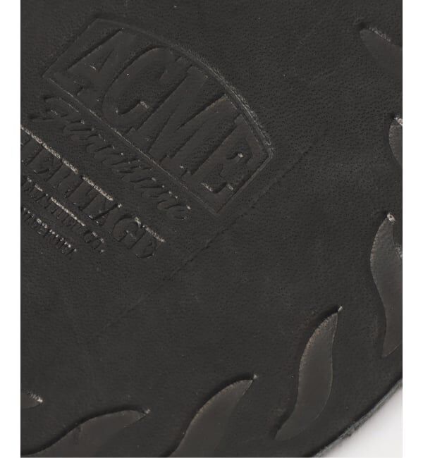 ACME「【HELITAGE LEATHER】ACME別注 LEATHER COASTER BK　コースター」|食器・キッチングッズ|