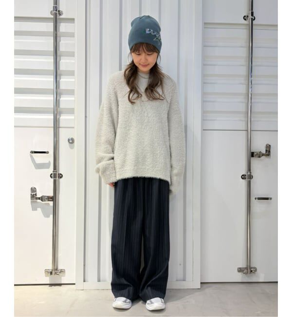 JOINT WORKS「ワイドタック ストライプ トラウザーズ / Wide Tuck Stripe Trousers」|スラックス|
