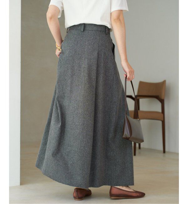Plage「《追加》R'IAM TWEEDボンディング スカート」|スカート|