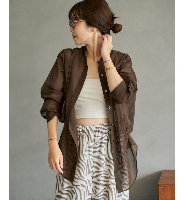 Plage「organdy sheer シャツ」|シャツ・ブラウス|
