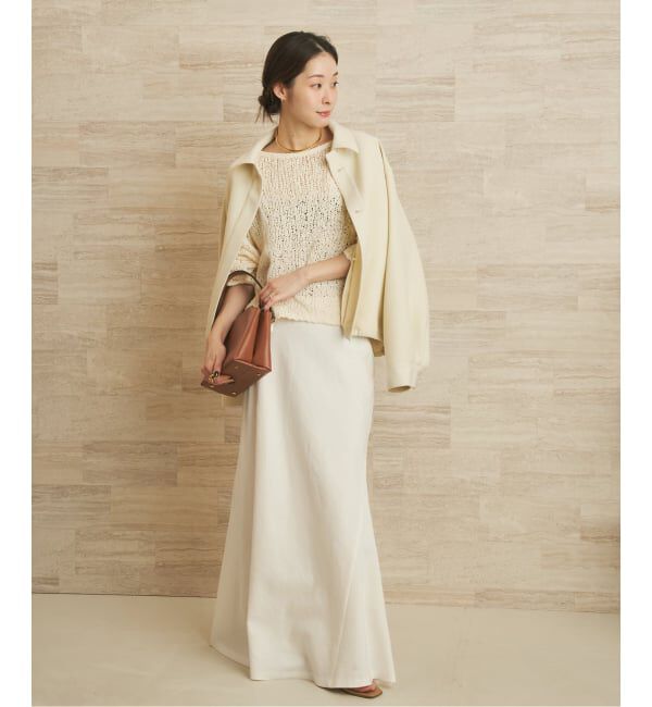 Plage「Fringe yarn カーディガン」|カーディガン|