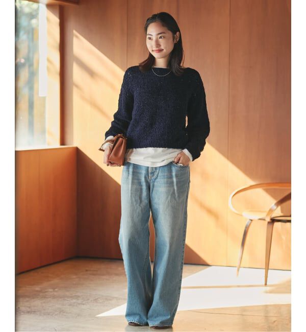 Plage「Fringe yarn カーディガン」|カーディガン|