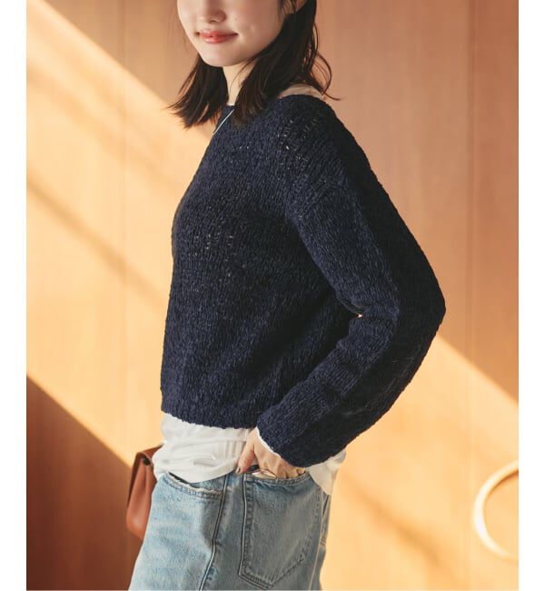 Plage「Fringe yarn カーディガン」|カーディガン|