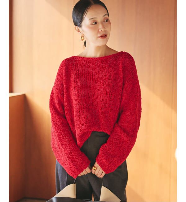 Plage「Fringe yarn カーディガン」|カーディガン|