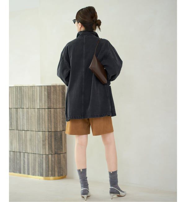 Plage「《一部カラーWEB限定追加》coverall」|デニムジャケット|