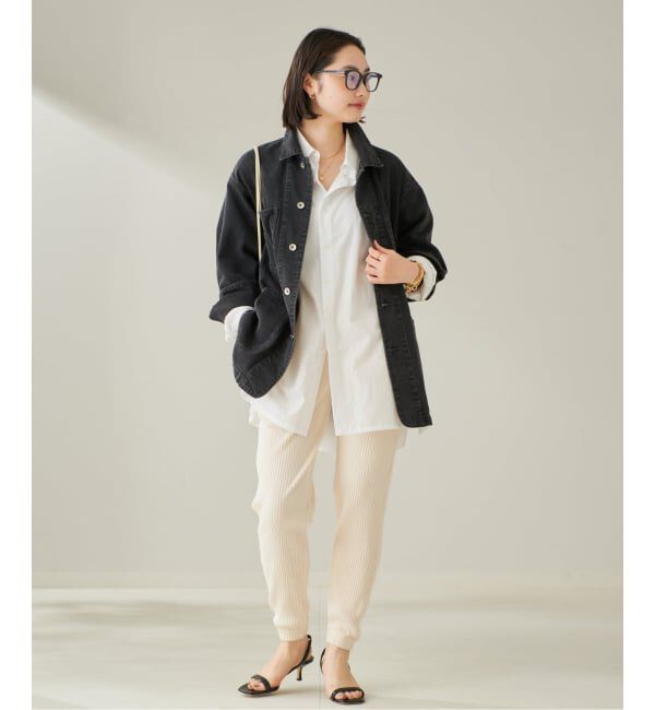 Plage「《一部カラーWEB限定追加》coverall」|デニムジャケット|