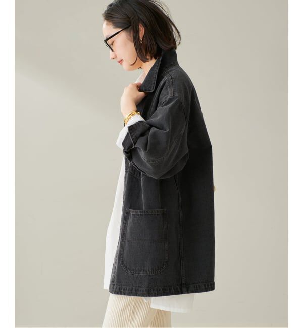 Plage「《一部カラーWEB限定追加》coverall」|デニムジャケット|