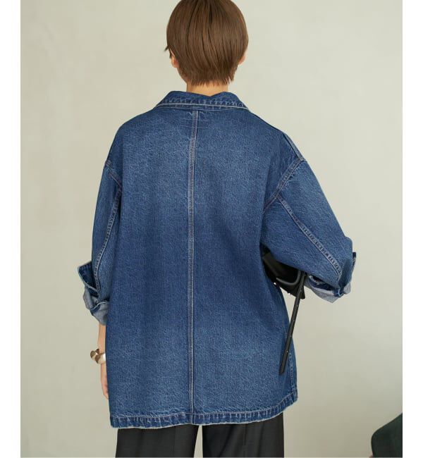 Plage「《一部カラーWEB限定追加》coverall」|デニムジャケット|