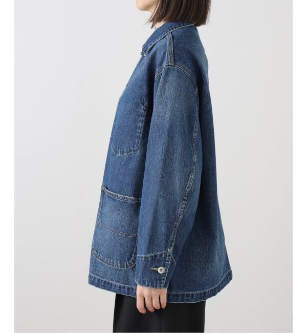 Plage「《一部カラーWEB限定追加》coverall」|デニムジャケット|