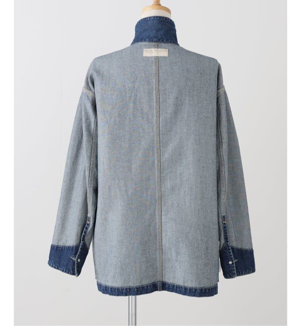 Plage「《一部カラーWEB限定追加》coverall」|デニムジャケット|