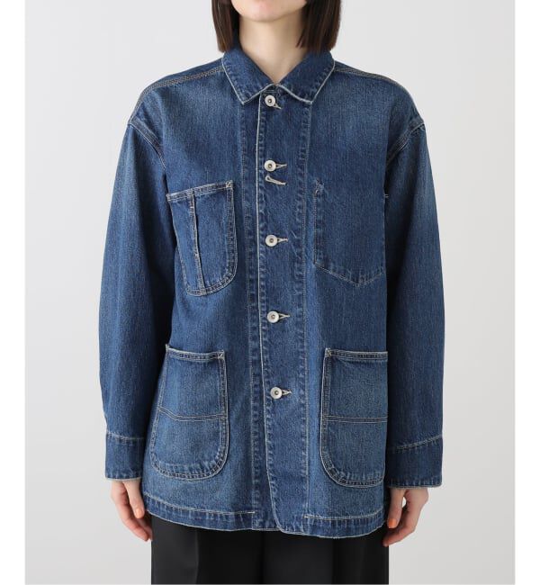 Plage「《一部カラーWEB限定追加》coverall」|デニムジャケット|