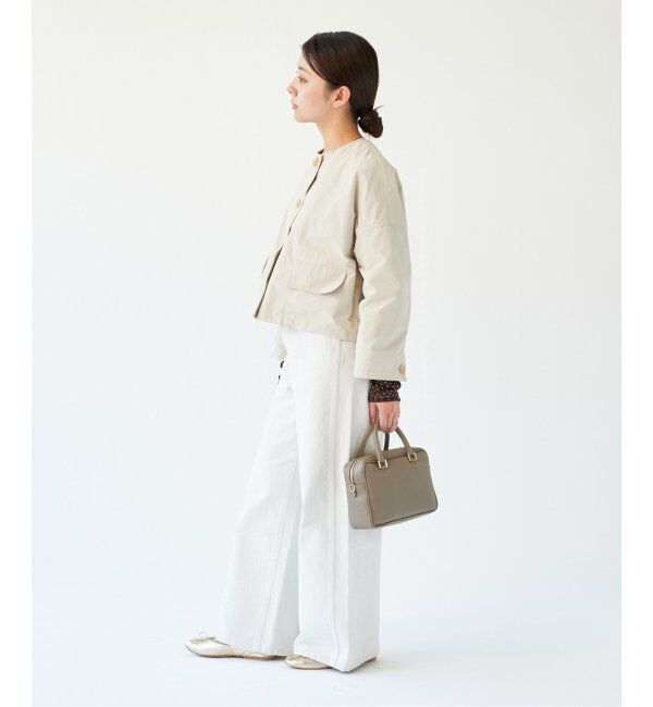 IENA「フロッキードット シアー プルオーバー」|ニット・セーター|