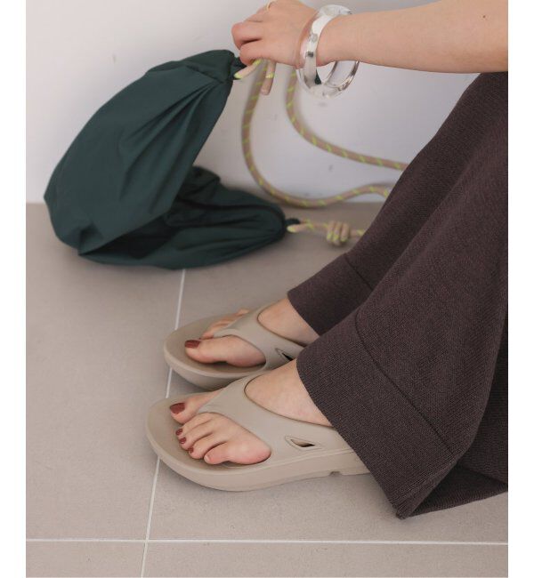 SLOBE IENA「《追加》OOFOS/ウーフォス Ooriginal リカバリーサンダル」|サンダル|