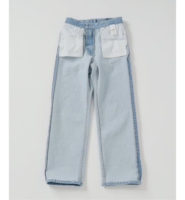 SLOBE IENA「《3サイズ展開/追加6》LE DENIM ストレートデニムパンツ」|デニム|